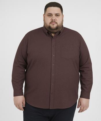 پیراهن آستین بلند مردانه سایز بزرگ برند پی لس کد AM4463