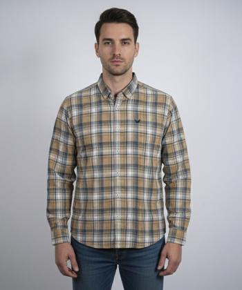 پیراهن آستین بلند مردانه برند پی لس مدل 14040816