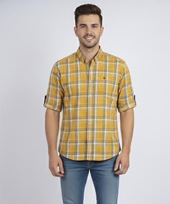 پيراهن آستين كوتاه مردانه برند پي لس كد 14040822