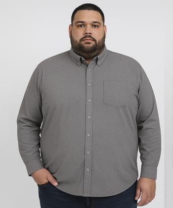 پيراهن آستين بلند مردانه سايز بزرگ برند پي لس كد AM4461