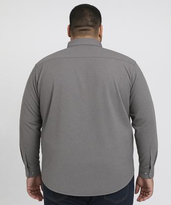 پيراهن آستين بلند مردانه سايز بزرگ برند پي لس كد AM4461