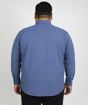 پيراهن آستين بلند مردانه سايز بزرگ برند پي لس كد AM4487