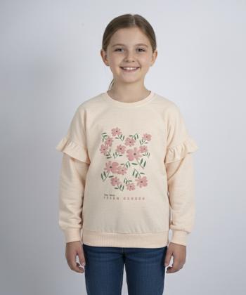 سویشرت نخی دخترانه تودوک مدل 6156