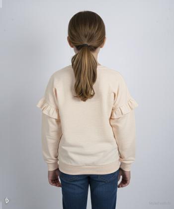 سویشرت نخی دخترانه تودوک مدل 6156