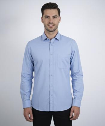 پیراهن آستین بلند مردانه زاگرس مدل 10300189