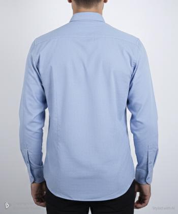 پیراهن آستین بلند مردانه زاگرس مدل 10300189