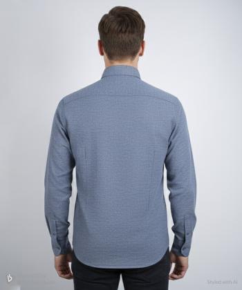 پیراهن آستین بلند مردانه زاگرس مدل 10300336