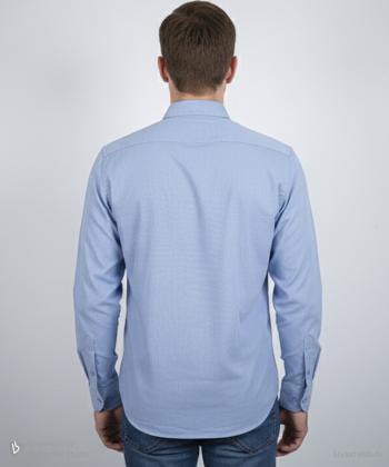 پیراهن آستین بلند مردانه زاگرس مدل 10300221