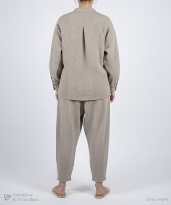 ست شومیز و شلوار زنانه مانگ كد 0310002336