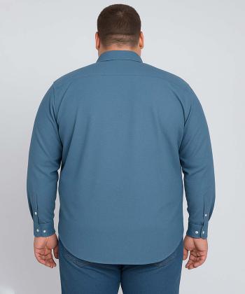 پيراهن آستين بلند مردانه سايز بزرگ برند پي لس كد AM4478