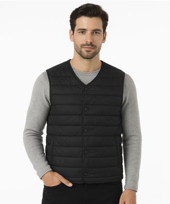 پافر آستین حلقه ای مردانه جین وست مدل 34123041