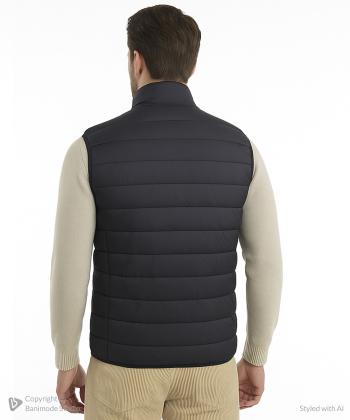 پافر آستین حلقه ای مردانه جین وست مدل 43123501