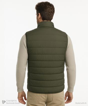 پافر آستین حلقه ای مردانه جین وست مدل 43123501