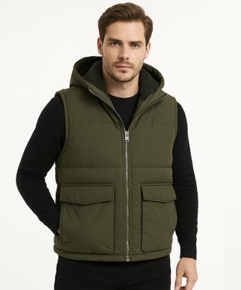 پافر آستین حلقه ای مردانه جوتی جینز مدل 43522109