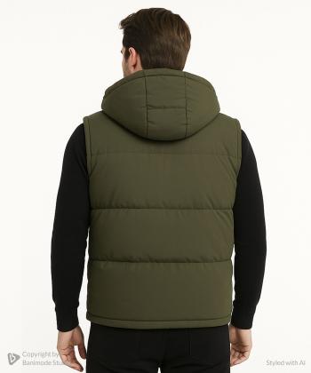 پافر آستین حلقه ای مردانه جوتی جینز مدل 43522109