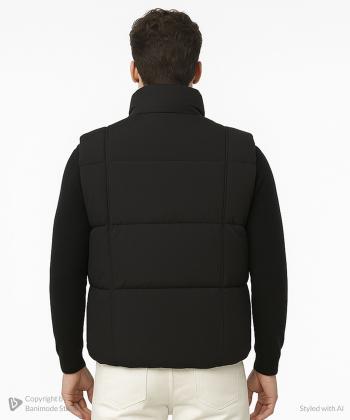 پافر آستین حلقه ای مردانه جوتی جینز مدل 43522123