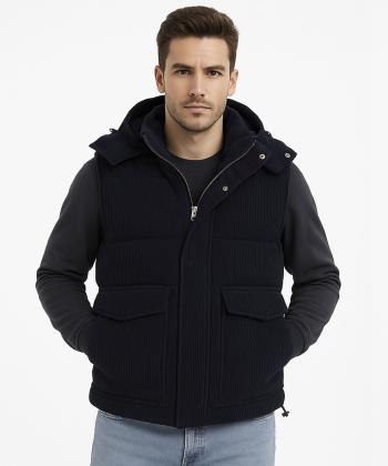 پافر آستین حلقه ای مردانه جوتی جینز مدل 43522144