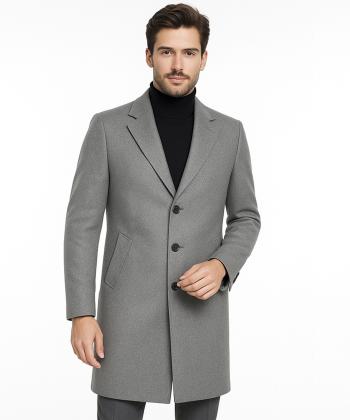 پالتو بلند مردانه پیرکاردین مدل 80106141
