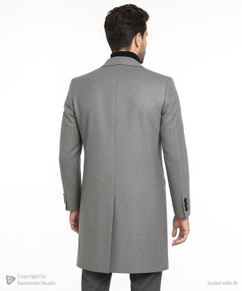 پالتو بلند مردانه پیرکاردین مدل 80106141