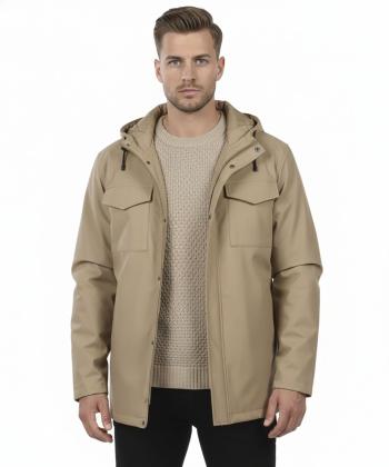 بارانی کلاه دار مردانه آر ان اس مدل 12192251