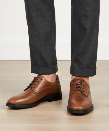 کفش چرم طبیعی مردانه آرتمن مدل سیلور