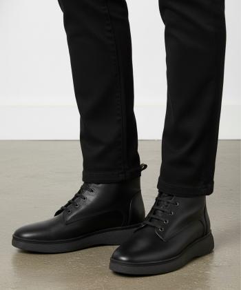 نیم بوت چرم طبیعی مردانه آرتمن مدل لوک