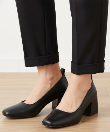 کفش پاشنه دار زنانه چرم طبیعی آرتمن مدل الفی 2