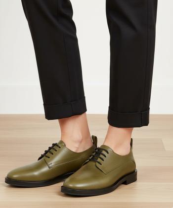 کفش چرم طبيعي زنانه آرتمن مدل لدجر