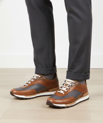 کفش چرم طبیعی مردانه آرتمن مدل اس وان