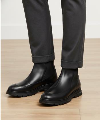 نیم بوت چرم طبیعی مردانه آرتمن مدل اس بي وان