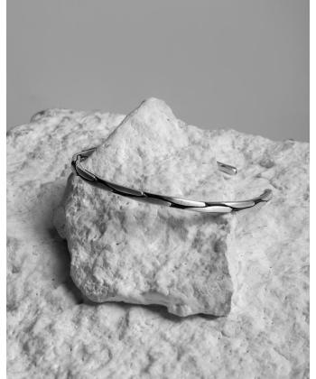 بنگل مردانه نقره سارو گالری مدل S-1004