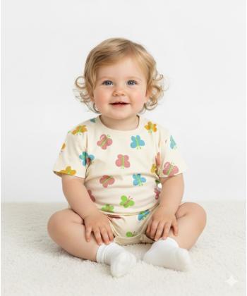 تیشرت نوزاد کوتون مدل 5SMG10018AK