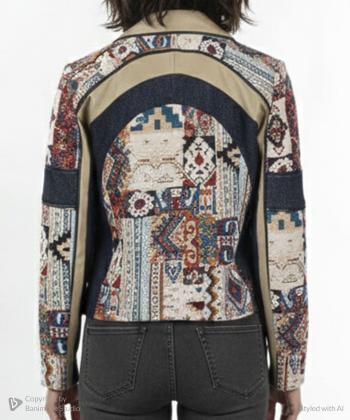 کت پارچه ای زنانه فلای فشن مدل 1107000991