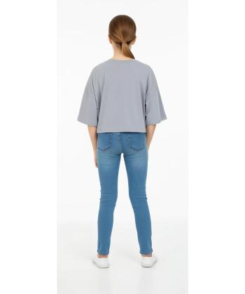 تیشرت آستین کوتاه دخترانه تیتیش مدل 12986