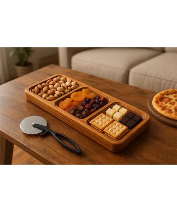 اردو خوری مستطیل سه خانه هانیمان haniman سری راییکا