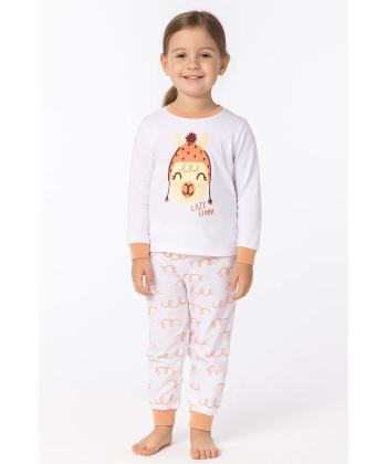 ست تیشرت و شلوار نخی دخترانه جی بی جو مدل 3109