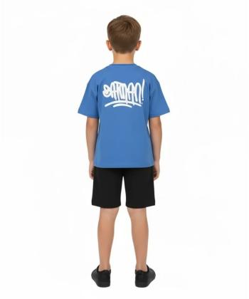 ست تیشرت و شلوارک پسرانه جی بی جو مدل 3152