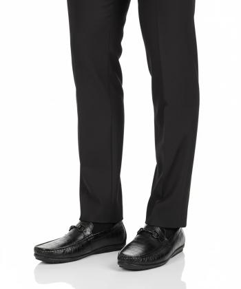 کفش کالج چرم طبیعی مردانه ایران طب مدل پارما