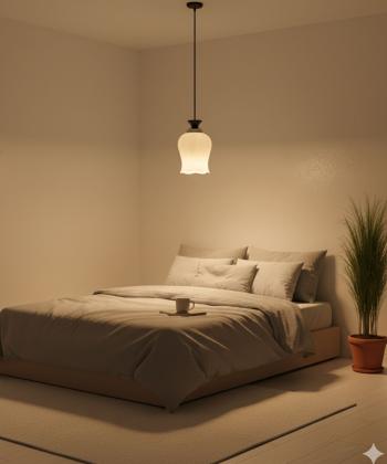 چراغ آویز چشمه نور کد 1278/1H