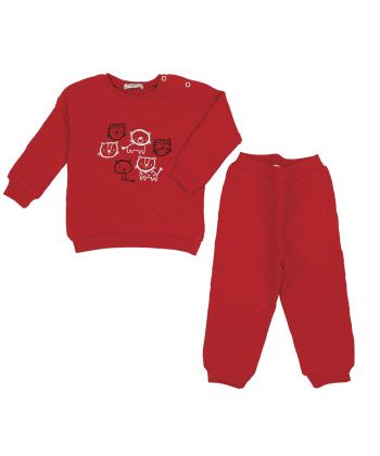 ست تیشرت و شلوار نوزاد پیانو مدل 11059