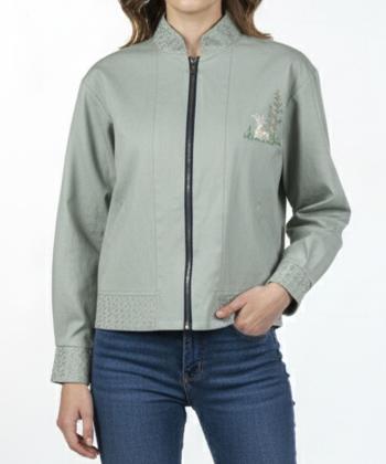 بامبر کتان زنانه فلای فشن کد 1107001169