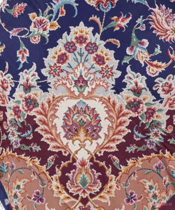 روسری ساتن زنانه قلم فلزی مدل SSc08140