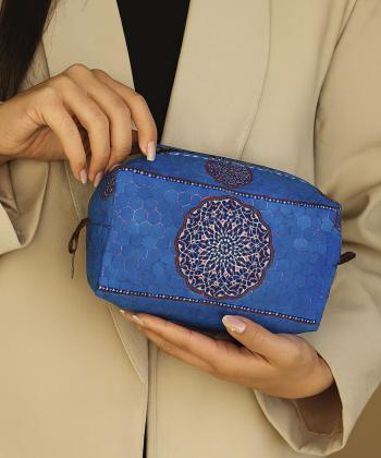 کیف آرایشی قلم فلزی کد cosmetic bag02