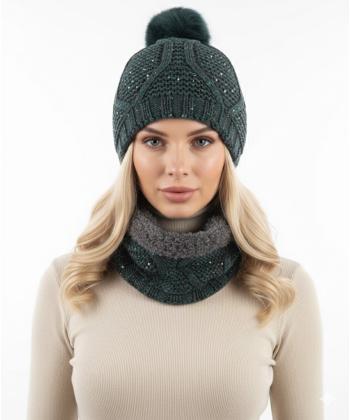 ست کلاه و شال گردن تارتن Tartan مدل 233100604