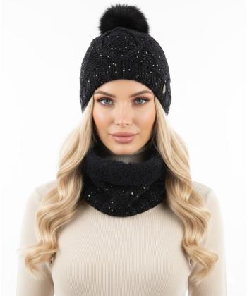ست کلاه و شال گردن تارتن Tartan مدل 233100604