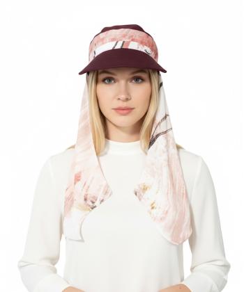 کلاه ساحلی زنانه تارتن مدل 414