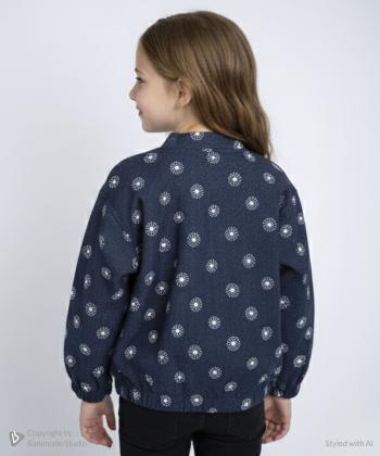 سویشرت دخترانه ال سی وایکیکی مدل W555004Z4