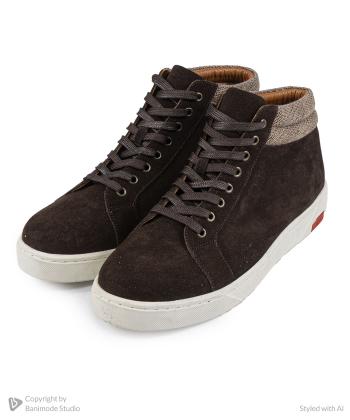 نيم بوت مردانه چرم طبيعي لرد مدل 6105