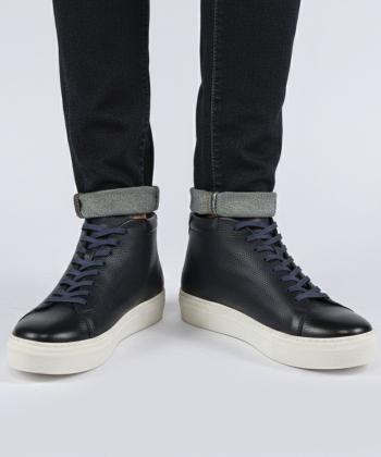 نيم بوت مردانه چرم طبيعي لرد مدل 6001