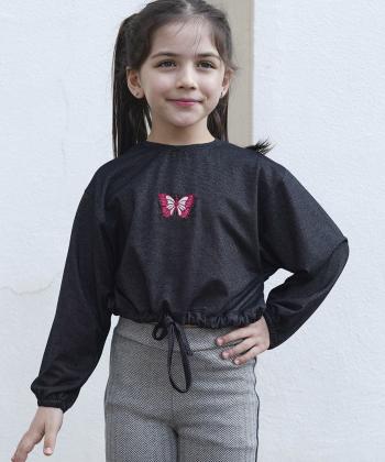 بلوز دخترانه پیانو کد 10035